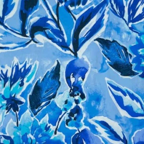 Andie Swim Blue Floral Baia One Piece Swimsuit Size Medium NEW AO205 NEW BLUE - Picture 11 of 12